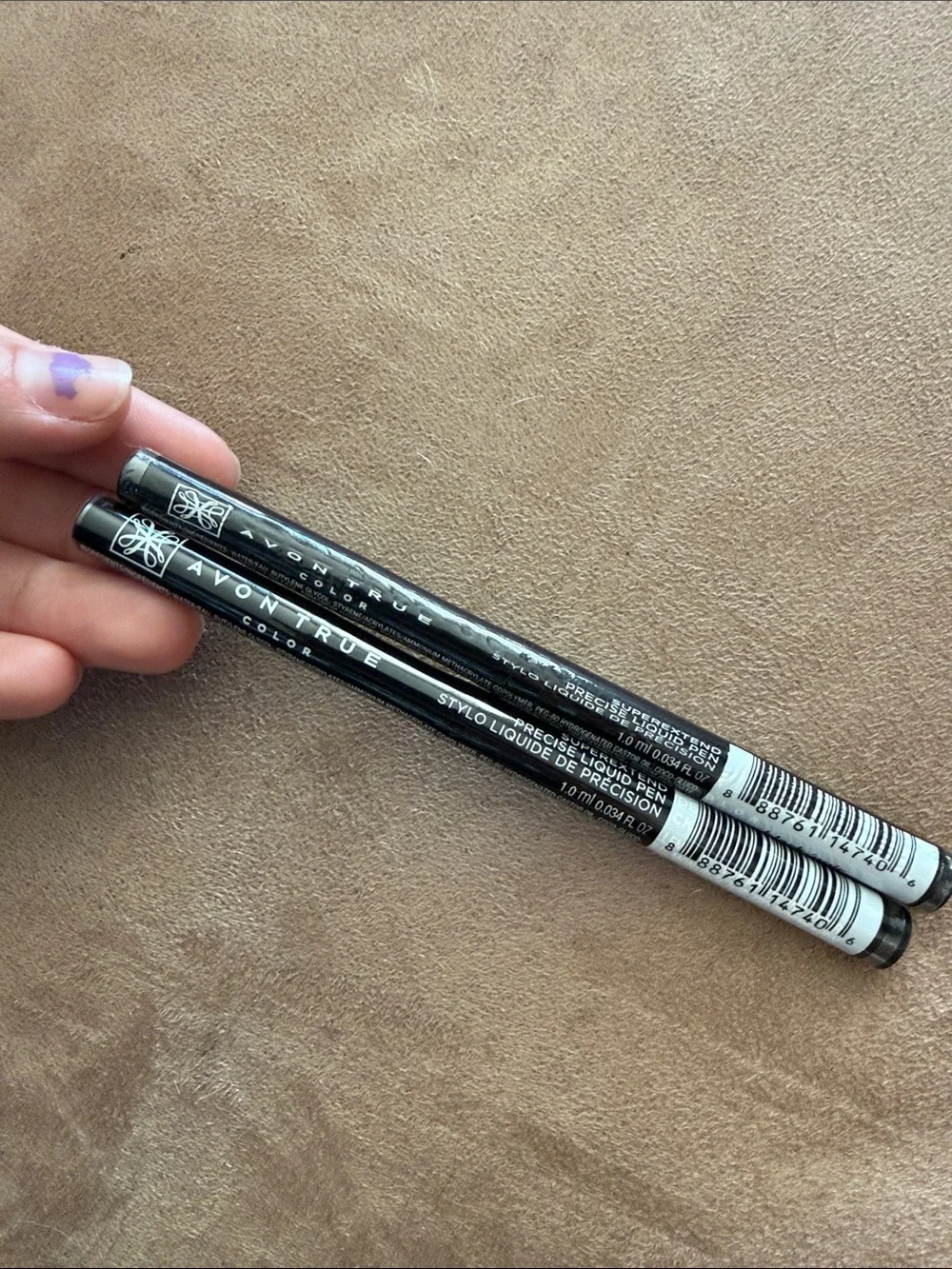 New Avon True Color SuperExtend Precise Liquid Pen Eyeliner Black Noir Lot 2 Pc
